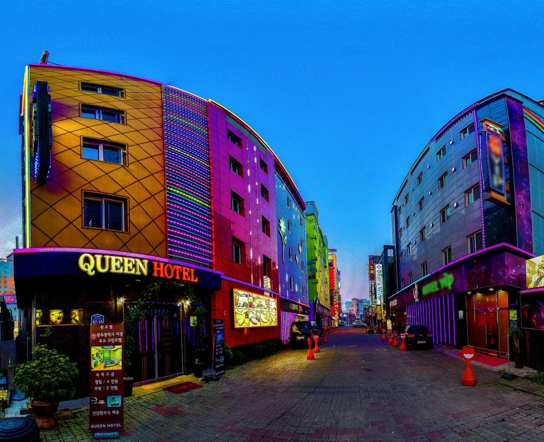 Gwangju Queen Hotel Gwangju Metropolitan City Exteriör bild