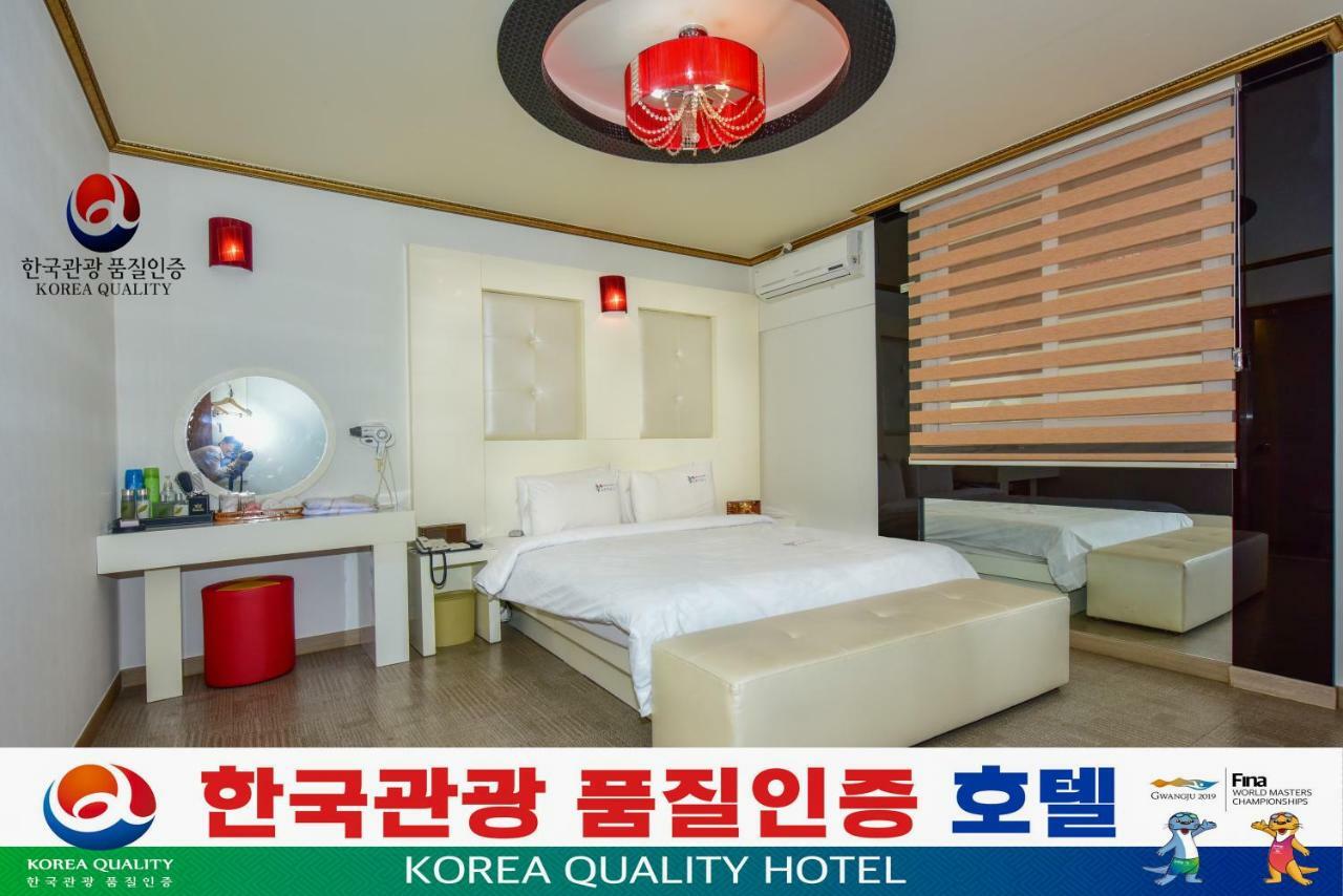 Gwangju Queen Hotel Gwangju Metropolitan City Exteriör bild
